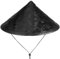STOBOK Chapeau de Samouraï Ninja - Chapeau de Bambou et de Paille Noir pour Cosplay et Pêche