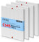 FFAC C545 Filtro di ricambio HEPA S compatibile con purificatore d'aria Winix C545, filtro di ricambio per Winix C545, codice parte 1712-0096-00 e 2522-0058-00 (confezione da 4 filtri HEPA H13)