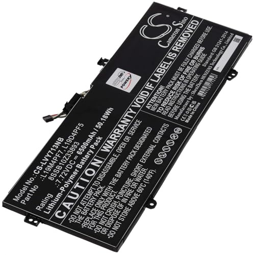 Akku für Lenovo Yoga Slim 7i Carbon 13 ITL Laptop, 15,36V, Li-Polymer