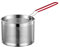 Sharplace Cesta de freír en Acero Inoxidable, Red para cocinar Papas Fritas con asa, 18 Cm, Individual