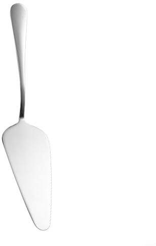 Oniissy Paletta per torte e torte in acciaio inox con bordo seghettato per belle fette, design 2 in 1, in acciaio inox, per tagliare e servire con facilità