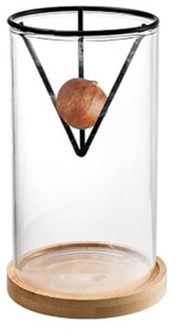 jopiuieo Avocadobaum-Starterregal, Avocadobaum-Anzuchtset 3-teilig, Avocadobaum-Anzuchtset, Avocado-Glas-Pflanztopf, Glas-Sprossen-Blumentopf-Anzucht-Wachstumsvase Für Tischdekoration