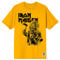 Rock Off officially licensed products Iron Maiden Est 1975 Eddie Axe Graphic T Shirt L Yellow