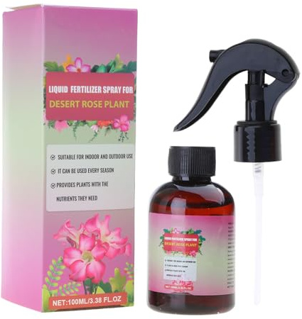 Ruarby Professionelles Desert Rose Spray Misting Dünger Misting Konzentrat für Gesundheit Wachstum Nährstoffe für Gartenarbeit und Schönheit