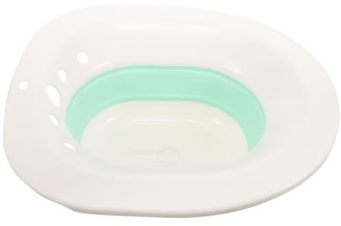 TOYANDONA Foldable Plastic Wash Basin Portable Bidet Bowl for Toilet Postpartum Nursing and Intimate Hygiene