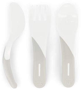 Twistshake 78207 - Cubiertos, color blanco