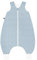 Julius Zöllner 9112769260 Sommer-Jumper - Jersey Sommerschlafsack mit Beinen (0,5 TOG) - Tiny Squares Greenery - Gr. 92 / 18-36 Monate
