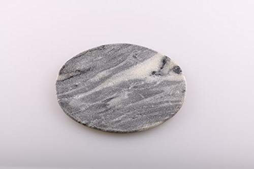 Kerzenteller Teller, Naturstein oval 17 x 12 cm, mit Filzgleiter