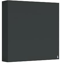Addictive Sound Akustikpaneele Premium - Akustikplatten und Schallabsorber - Acoustic Panel und Absorber - Akustikpaneel mit den Maßen 50x50x11 cm - Akustikelemente - Anthrazit