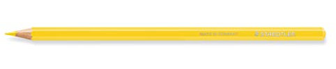 STAEDTLER Buntstifte Design Journey, gelb, hoch pigmentiert, weiche Mine, Holz aus PEFC-zertifizierten Wäldern, klassische Sechskantform, 6 Farbstifte in Faltschachtel, 146C-1