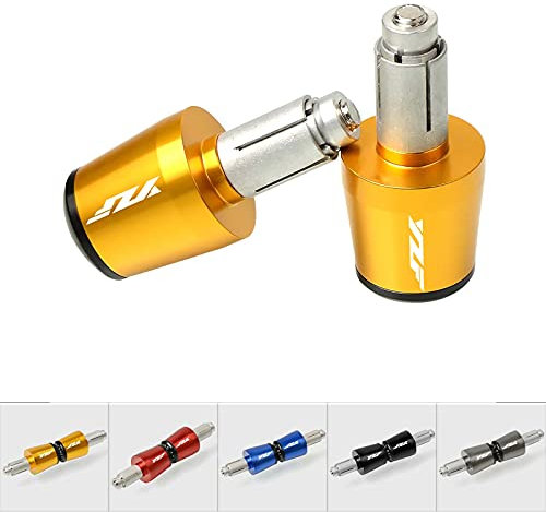 YIEBA 22mm 7/8 Motorrad Hand Endkappen für YZF R1 R6 R125 R65 R3 600R Gold