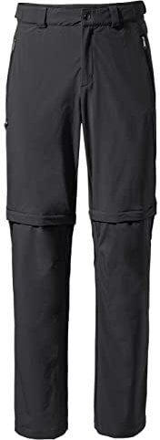 VAUDE Herren Mens Farley Stretch T-zip Pants Iii Hose, Schwarz, 48 Lang EU