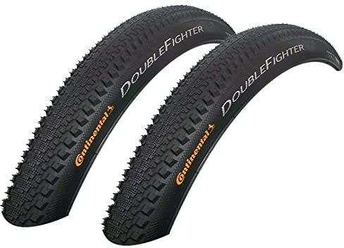 2X Continental Double Fighter III 50-584 27.5x2.00 Reifen Mantel Fahrradreifen