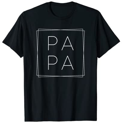 PAPA. Familien Outfit Mutter Vater Kind Partnerlook Set Teil T-Shirt