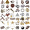 Knobelspiele Metall Puzzle Set, Joyeee Zaubertrick Spielzeug Denkaufgabe IQ Geist Test Lernspielzeug für Party Mitgebsel Erwachsene Teenager und Kinder Herausforderung, Hohe Schwierigkeit, 42Stück - A