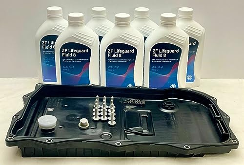 GENUINE DISCOVERY 8HP 8 SPEED AUTOMATIC GEARBOX SUMP PAN FILTER 7L OIL KIT TRANSMISSION SERVICE KIT