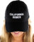 Funky Junque Dad Hat Unisex Baumwolle Low Profile Distressed Vintage Baseball Cap, California Sober - Schwarz, Einheitsgr��e
