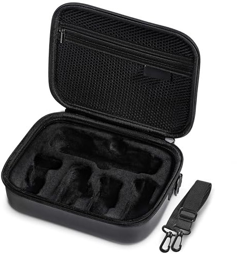 Tomat Pocket 3 Tragetasche für DJI, wasserdichte Tasche Tragbare Schutzhülle Schultergurten für DJI Osmo Pocket 3 Creator Kombo Zubehör Leicht und stoßfest für Vlogging, Reisen [nur Tasche]