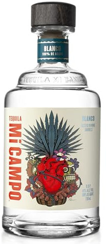 Mi Campo Blanco 100% Agave Tequila, 70cl