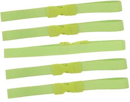 LABRIMP 5pcs Elastic Trash Bag Fixing Band Garbage Bag Bands for Waste Bin Reusable Recycling Bin