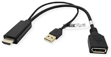 VALUE 4K HDMI-DisplayPort Adapter, v1.2, HDMI ST - DP BU