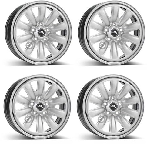 4x Alcar Stahlfelgen 4-131201 6.0Jx15 ET43 5x112 kompatibel mit Volkswagen Golf