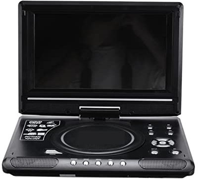 XINHAN 9.8 Inch Portable Home Car DVD Player VCD CD Game TV Player USB Radio Adapter Support FM Radio Receiving - Portable dvd