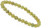 ELEDORO Echtes Peridot Armband 6mm Stretch, Grüner Edelstein, Eleganter Schmuck