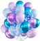 Palloncini Viola Blu, 60 Pezzi 12 Pollice Compleanno Palloncini in Lattice Decorazioni Palloncino Per Ragazze Ragazzi Festa di Compleanno Baby Shower Matrimonio Anniversario Celebrazione Decorazion