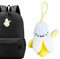 Generisch Porte-clés banane en peluche - Pendentif en forme de sac à dos - Jouet mignon et doux - Pour décorations de fête et sac à dos