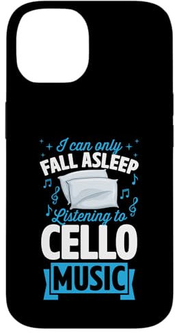 Hülle für iPhone 14 Ich kann nur einschlafen, wenn ich Cello-Musik höre (ASMR-Witz)