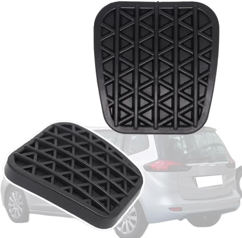 YFYANFEI Kupplung Bremspedal Abdeckung für Opel Zafira Tourer C P12 2011-2019, Bremskupplung Pedalauflagen Gummiauflage 1 Paar Bremskupplung Pedale Pad 560775