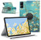 SWEIMEN Giratoria Funda para Xiaomi Redmi Pad SE Tableta, Giratoria 360 Grados Cover, Función Soporte Case