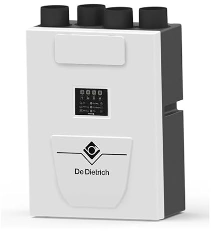 DSTOCK60 – VMC Double Flux Autoréglable DD VMC DF 300 MI compatible De Dietrich Réf 7811420 – Unité de ventilation double-flux T2 à T5, échangeur haute efficacité >91%