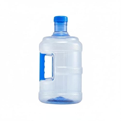 SheerFaring Garrafa de Agua de 5L Bidon de Agua para Dispensador con Asa Recipiente de Agua, Garrafa de Agua para Dispensador, Recipiente de Agua de PC Engrosado,Tanque de Agua de Uso Alimentario