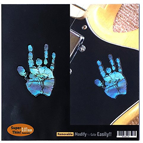 Inlay Sticker für Gitarren & Bass - Jerry Garcia (Grateful Dead) Hand