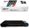 5X Eurotone Toner für kompatibel für Lexmark X 950 952 954 DHE DE DTE ersetzt X950X2 Set