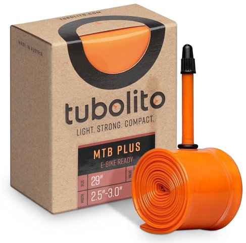 Tubolito - Cámara de Aire Tubo-MTB Unisex para Bicicleta de Adulto, Naranja, 29+