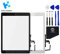Kakusiga Kit de Remplacement d'écran Tactile pour iPad Air (Blanc) 9.7 inch avec Vitre Tactile, Bouton Home, Support caméra, câble Flex et adhésif pré installé + Kit d'outils Complet