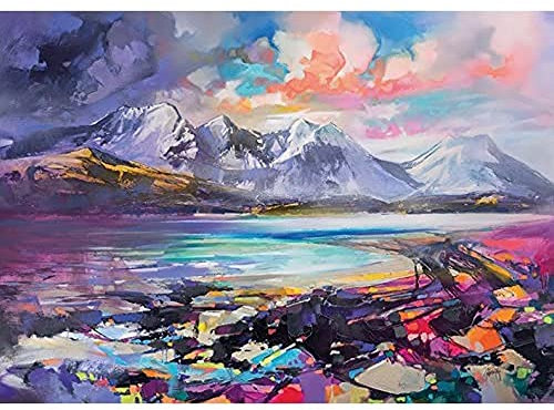 Scott Naismith Lienzo (Torrin, Skye), Lona, Multicolor, 120L x 85W cm
