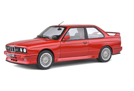 B*M*W 3er E30 M3 Coupe Sport Evolution Rot 1982-1994 1/18 Solido Modell Auto