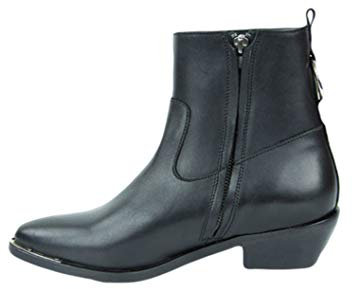 Catarina Martins Abbey Lederboot w/schwarz, Schwarz - Schwarz - Größe: 40 EU