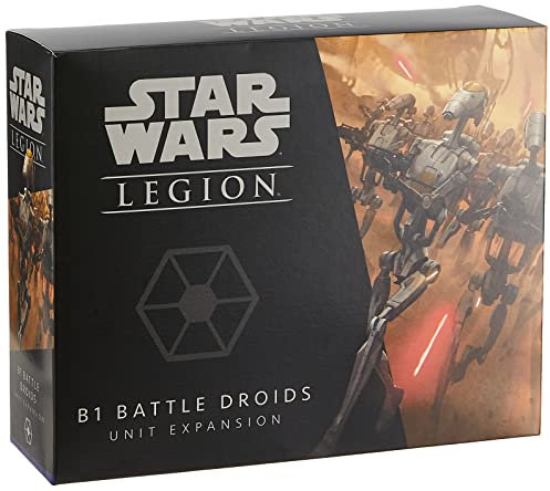 Atomic Mass Games | Star Wars Legion: Separatist Alliance Expansions: B1 Battle Droid | Unit Expansion | Miniatures Game | Ages 14+ | 2 Players | 90 Minutes Playing Time