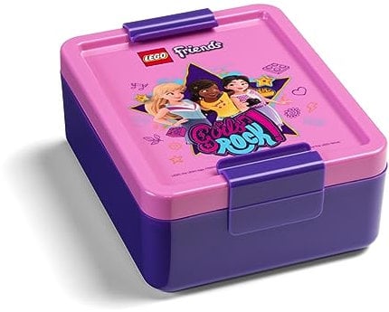 Room Copenhagen Lego Lunchbox Polypropylen lila 170.00mm x 135.00mm x 69.00mm