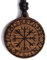 treeforce Schutzrune Holzkette, Halskette, Schlüsselanhänger, Talisman oder Auto- Anhänger 3 in 1 DIY Schmuck, Handmade, nachhaltig und vegan aus Holz
