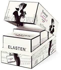 ELASTEN Geschenkbox - 3 Monatspackung Trink-Kollagen für schöne Haut von innen, gegen Falten und schlaffe Haut - Die Nr. 1 aus der Apotheke - 3x28 Trink-Ampullen a 25ml