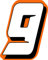 Sticker Aufkleber Nummer Rennen Rallye Motocross Höhe 10 cm