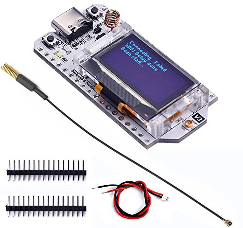 Fasizi ESP32-S3FN8 LoRa V3 Development Board 433~510MHz SX1262 0.96 Inch OLED Display BT+WIFI Lora Kit for Arduino IOT Smart Home