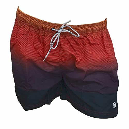 Sergio Tacchini Costume Uomo Boxer Mare Pantaloncini da Bagno Anche Costume Ragazzo (XXL, 21964 Viola)