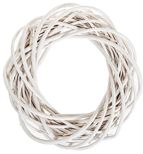 SIDCO Kranz Weide Naturkranz Dekokranz Türkanz Tischkranz Weidenkranz Holzkranz 25 cm
